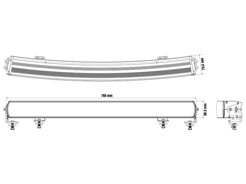 ExtremeBeam OSR-800 LED Headlamp - 160 Lumens, 620 Ft Range, Focusable Beam, 24-Hour Runtime