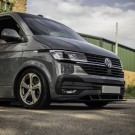 VW Transporter / Caravelle T6.1 Splitter / Leppe blank svart thumbnail