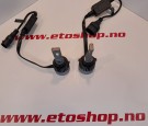 9005 9006 HB3 HB4 LED Smidig 4500lm Canbus 6000k thumbnail
