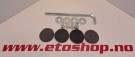 Rail i sort for fortelt/solseil etc VW Transporter Caravelle Multivan T5-T6.1 L1 Kort thumbnail