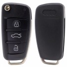 Nøkkelskall Audi flipnøkkel 3 knapper thumbnail