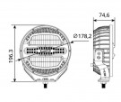 Vibe 7 LED ekstralys 110W 7