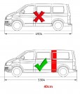 Takrails sort VW Transporter T5-T6.1 L2 Lang type thumbnail
