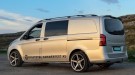 Takrails sort montert på en Merchedes Vito 2003-2025+ MB W639/W447 kort type A1/L1 thumbnail