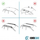 Takstativ Vinge Svart T-spor 20mm Mercedes Vito Viano V-klasse 447 2003+ 2014+ W639 & W447 thumbnail