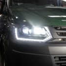 VW T5.1 2010-2015 V3 Black Stylinglykter med dynamisk blinklys.  thumbnail