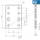 Hengerfesteforsenker Tilhenger Ford Ranger 2012- Nissan Navara 2016- Isuzu 2012-2024 VW Amarok 2023-  thumbnail