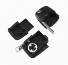Nøkkelskall eldre Audi flipnøkkel 3 knapper Batteri front thumbnail