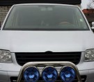 Emblemfri grill VW T5 Sort thumbnail