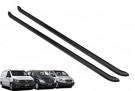 kanalrør/sidebars Bøyd Vito W639/W447 2003-2024 Sort L1/L2  thumbnail