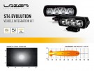 Toyota Hilux Invicible-X 2017 Lazer® Grillkit med ST4 Evolution thumbnail