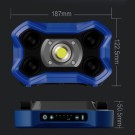 Arbeidslys med bluetooth og høyttalere thumbnail