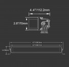 E-light 1100 Curved 400w ledbar thumbnail