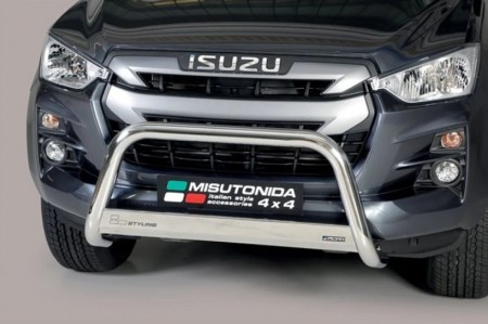 Lyktebøyle / Frontbøyle 63mm Blank Isuzu D-MAX (RG) 2021+