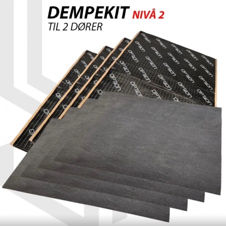 Dempekit 2 dører - Nivå 2