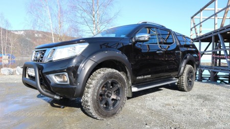 Skjermbredding Navara 2016 med Adblue Storås Edition bolt on style