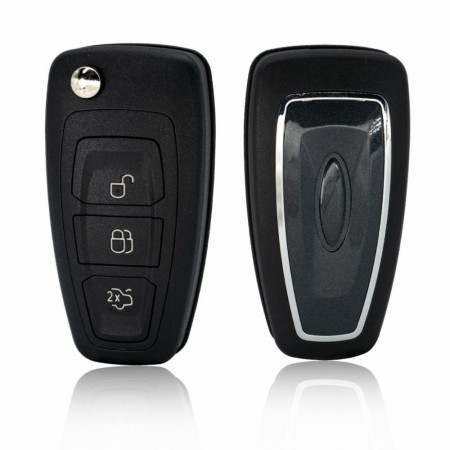 Nøkkelskall Ford flipkey 3 knapper