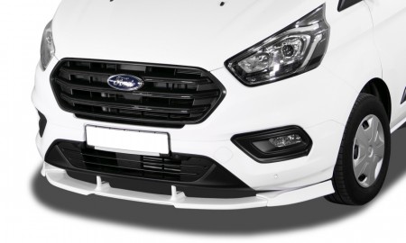 Frontspoiler / frontleppe Ford Transit Custom / Tourneo 2018+