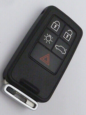Volvo nøkkelskall smartkey 5 knapper ink. nødnøkkel