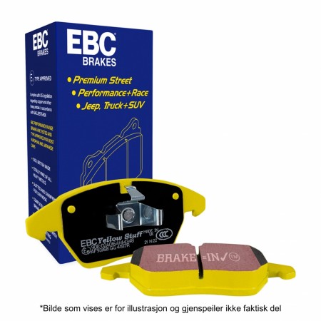 EBC Yellowstuff Bremseklosser - Foran VW T5/T6 med 308mm skiver