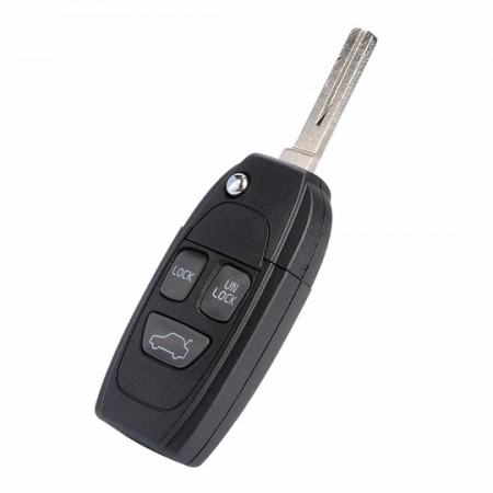 Volvo Flippkey nøkkelskall med 3 knapper