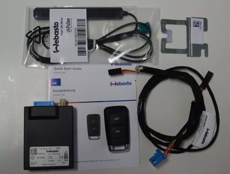 Webasto fjernstyringskit for Amarok m/automatisk klima