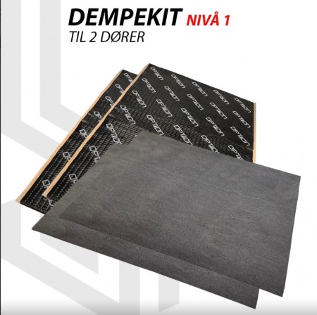Dempekit 2 dører - Nivå 1
