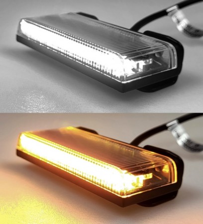 E-light slim ryggelys med varsellys