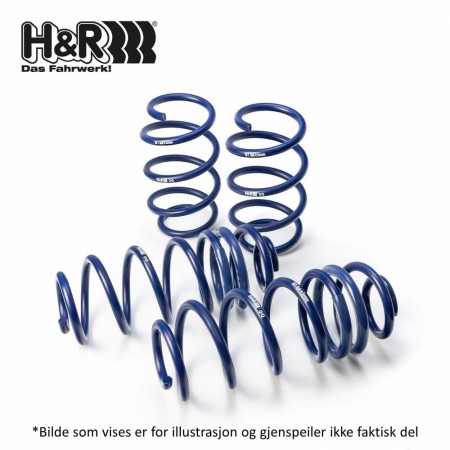 H&R Sport senkefjærer 40mm (opp til 1500kg fram & 1560kg bak)