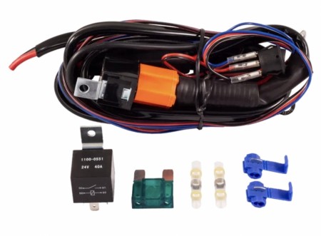 Kabelsett High power for 1 lys max 50A strømtrekk!