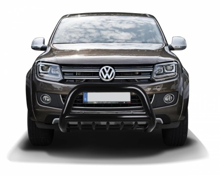 Lyktebøyle Amarok 2010-2022 90mm oval Sort med gitter