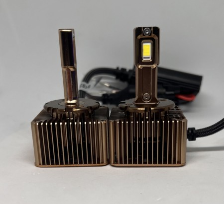 D1S / D3S / D8S Xenon til ledkonvertering 70w 12V tilkobling!