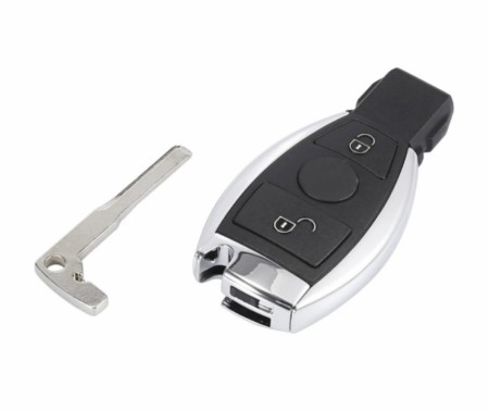 Mercedes-Benz Nøkkelskall 2 knapper