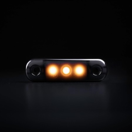 Dark Knight Super Dark Markeringslys 3-LED ORANGE