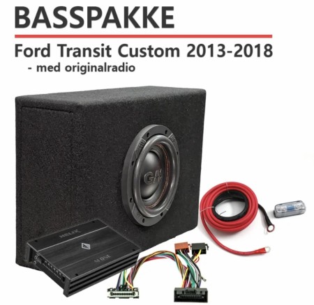 GAS basspakke Ford Transit Custom 2013-2018