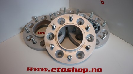 4stk Spacere 30mm TÜV Ford Ranger fra 2012- og VW Amarok fra 2023