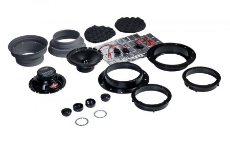 Vibe Optisound Biltilpasset 6,5`` høyttalersett for VW Caddy 2003+
