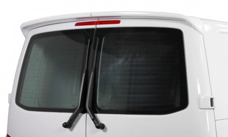 Baklukespoiler Takvinge VW T5- T6.1 PU plastikk for delt bakluke